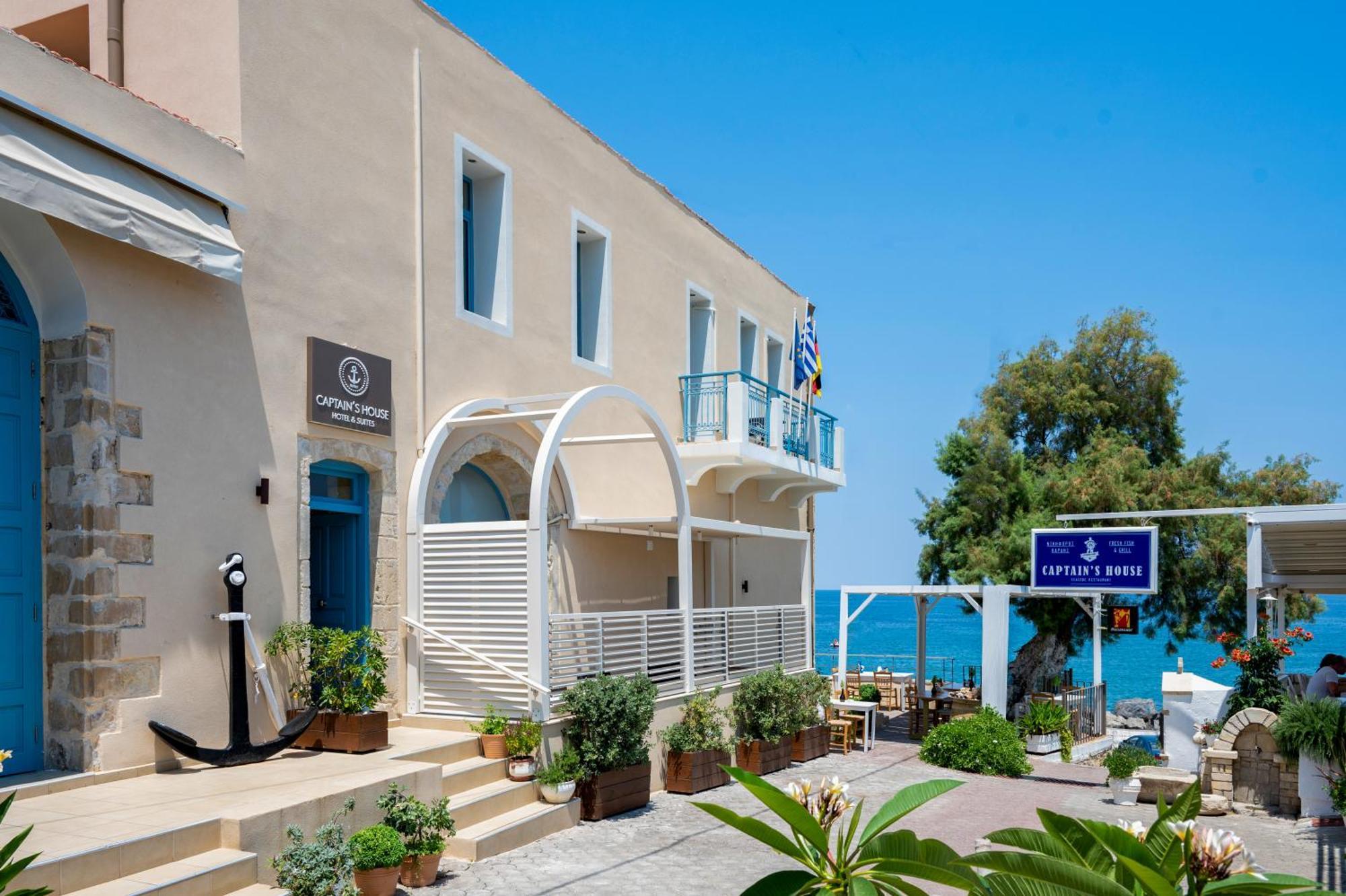 Captain'S House Hotel Suites & Apartments Panormos  Bagian luar foto