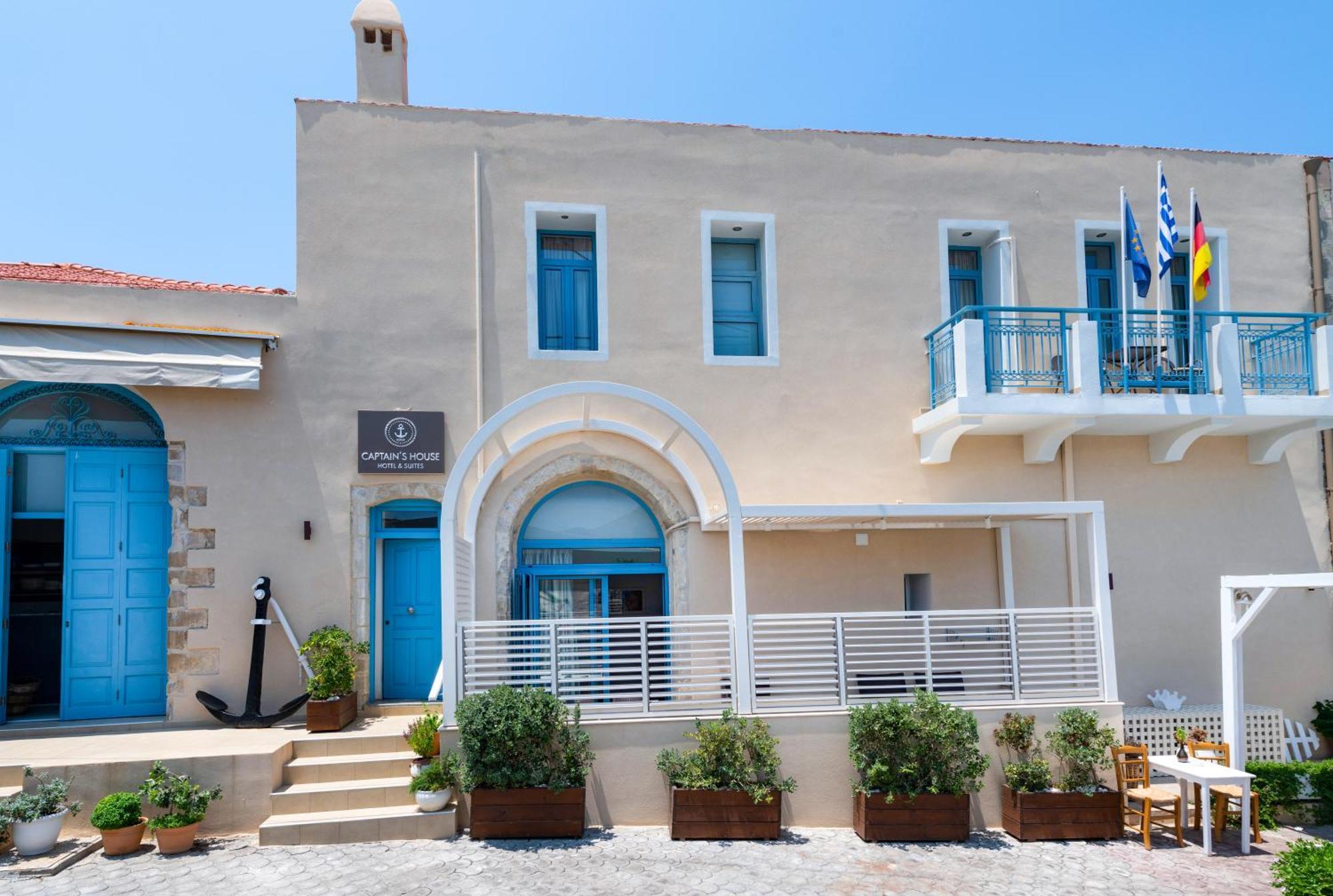 Captain'S House Hotel Suites & Apartments Panormos  Bagian luar foto