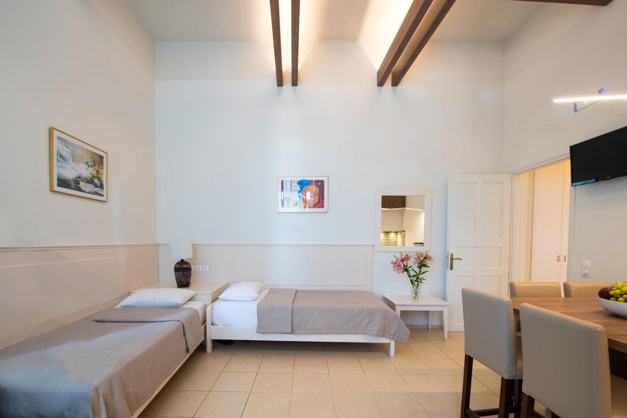 Captain'S House Hotel Suites & Apartments Panormos  Bagian luar foto