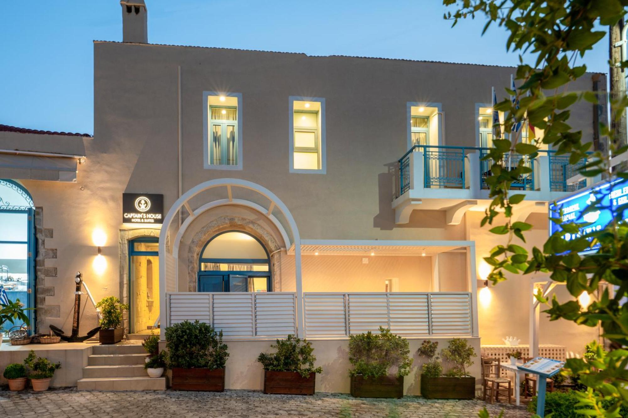 Captain'S House Hotel Suites & Apartments Panormos  Bagian luar foto