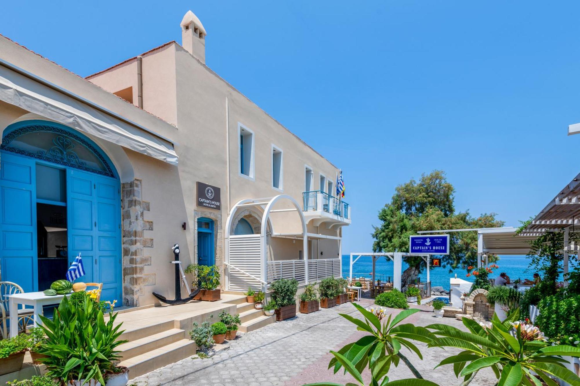Captain'S House Hotel Suites & Apartments Panormos  Bagian luar foto